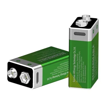 Ceallraí USB Rechargeable 9 Volta